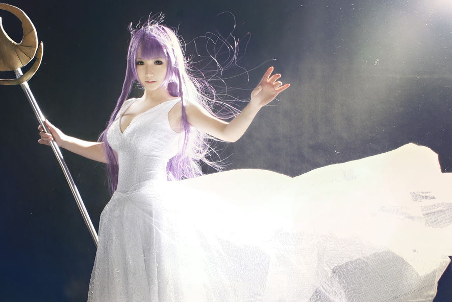 聖鬥士星矢 - 雅典娜COSPLAY (7).jpg